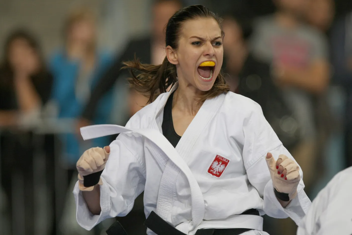 Tak walczy narzeczona Roberta Lewandowskiego. Zobacz ją w akcji