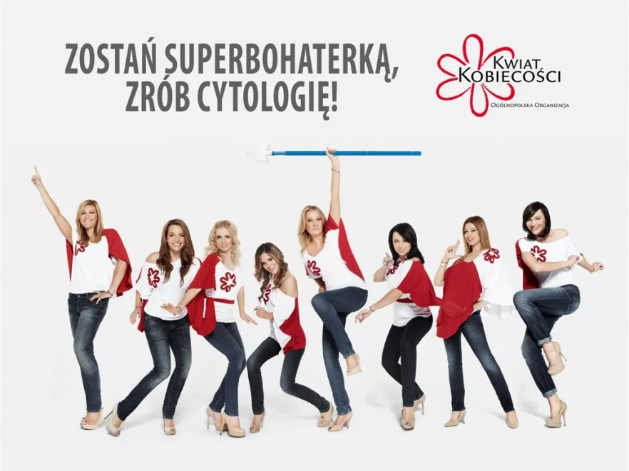 Zostań superbohaterką, zrób cytolgię! Gwiazdy w kampanii "Piękna, bo zdrowa"