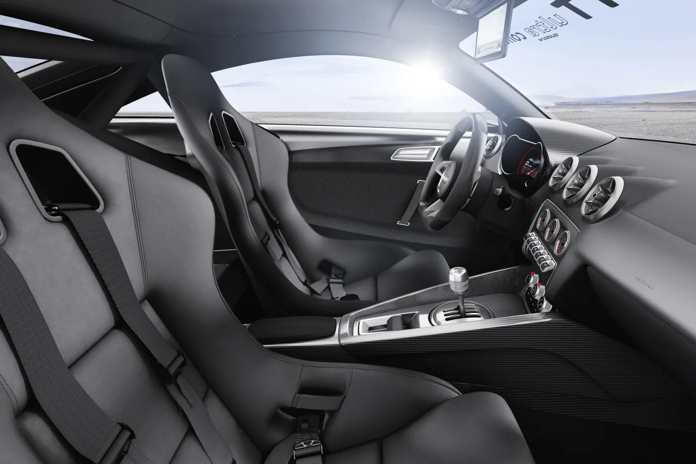 Waży 1111 kg i do setki przyspiesza w 4,2 s! Nowe audi TT ultra quattro concept