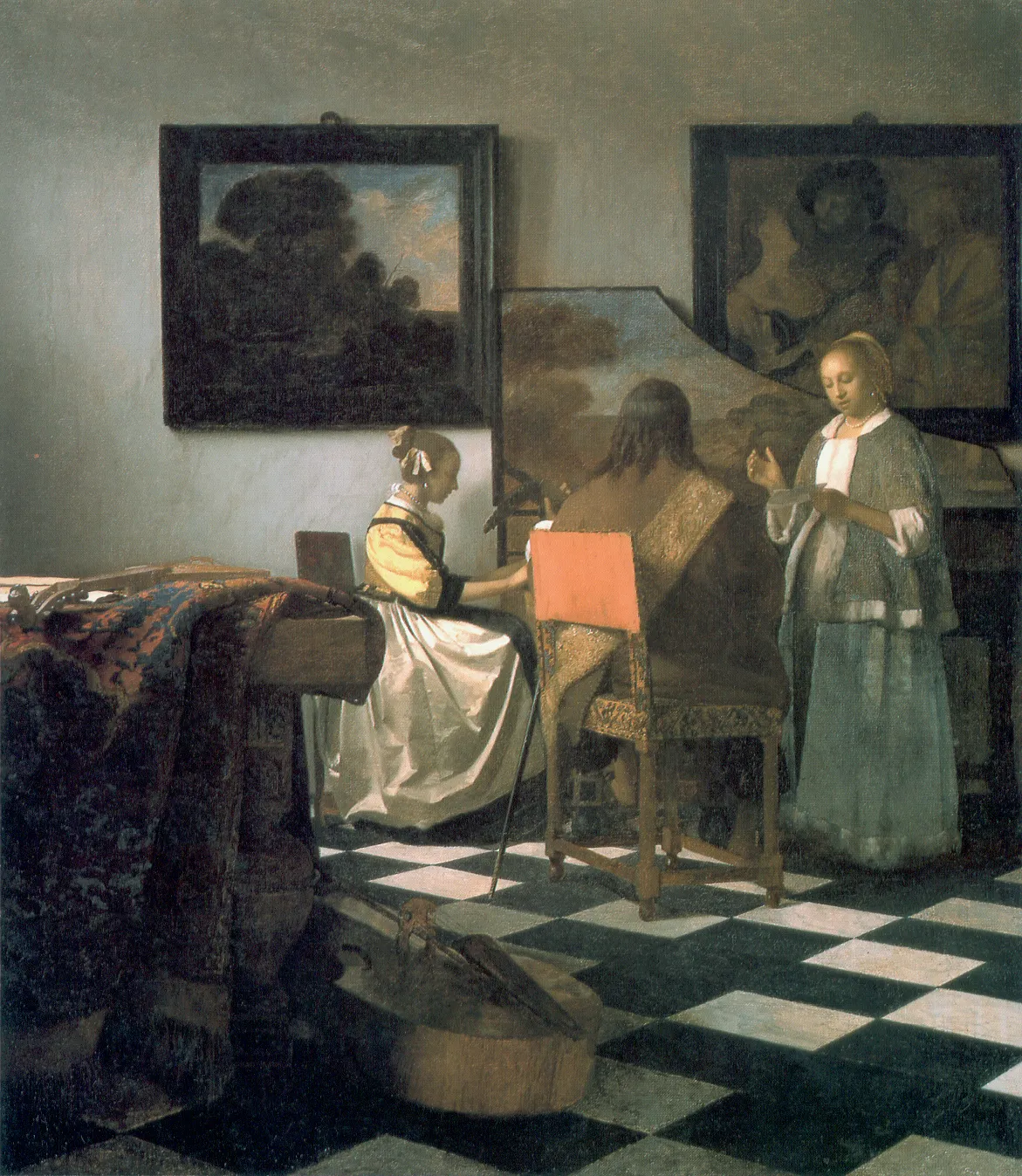Vermeer "Koncert"