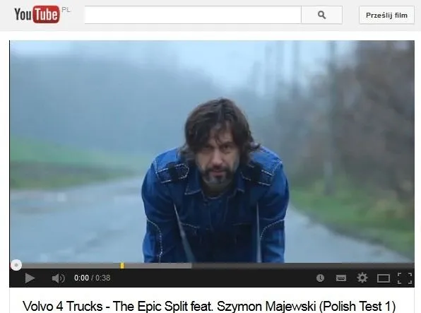 Majewski parodiuje reklamę z Van Dammem. Wyszło zabawnie?