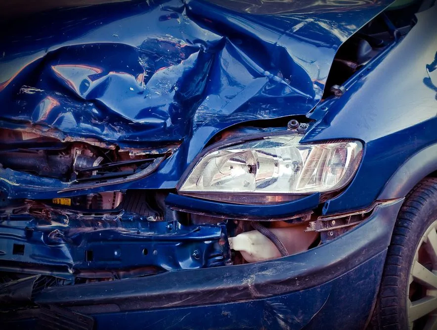 Auto po wypadku