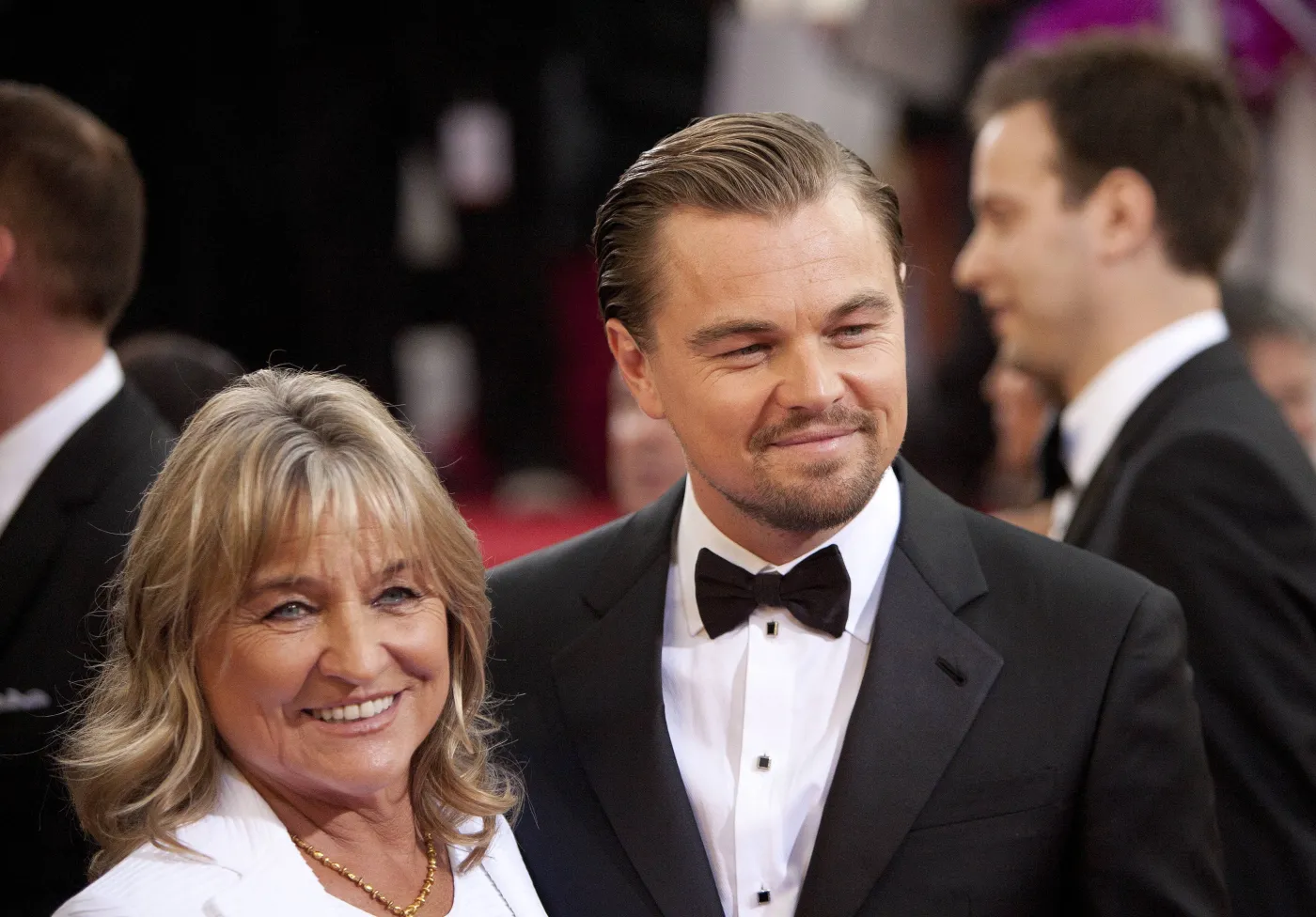 Z rodzinką na czerwonym dywanie. Matki, żony i dzieci na Złotych Globach 2014 [ZDJĘCIA]