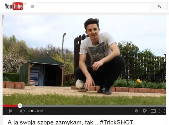 Swoją szopę zamykam tak ... Janowicz może się schować [WIDEO]