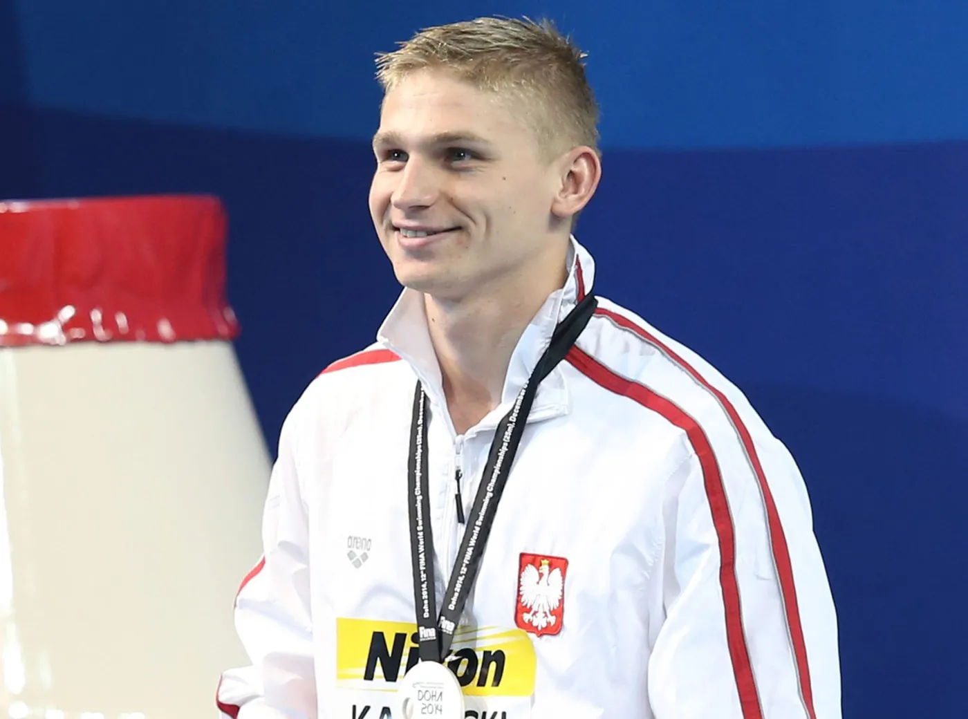 Kawęcki mistrzem świata na 200 m na krótkim basenie!