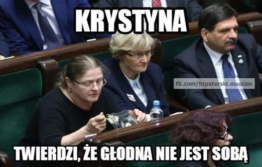 Głodna Pawłowicz i Tusk tęskniący za swoimi mediami. MEMY TYGODNIA