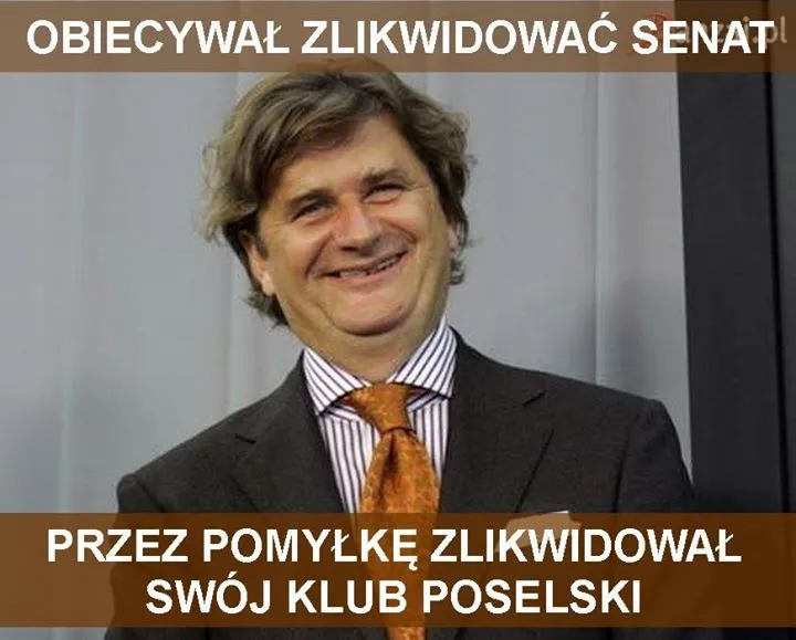 Pomyłka Palikota i choroby polskich polityków. MEMY DNIA
