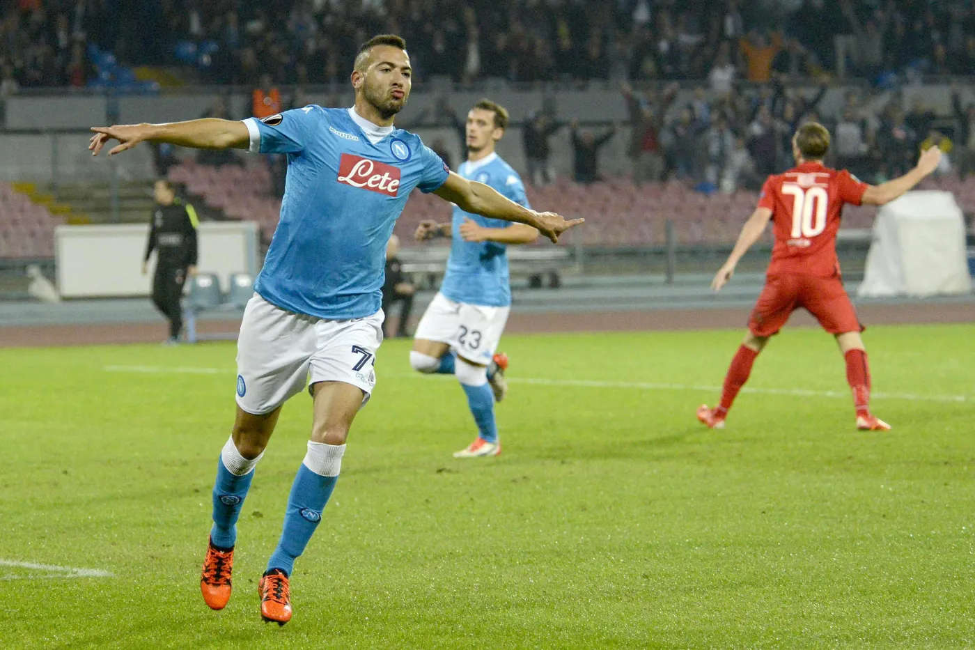 Liga Europy: Awans Napoli, Molde, Borussii i Rapidu