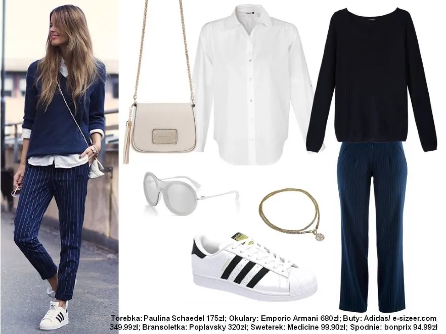 Adidas Superstar. STYLIZACJE z najmodniejszymi butami jesieni 2015