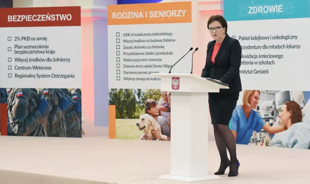 Ewa Kopacz podsumowała rok działania swojego rządu. "Polska nie jest w ruinie"