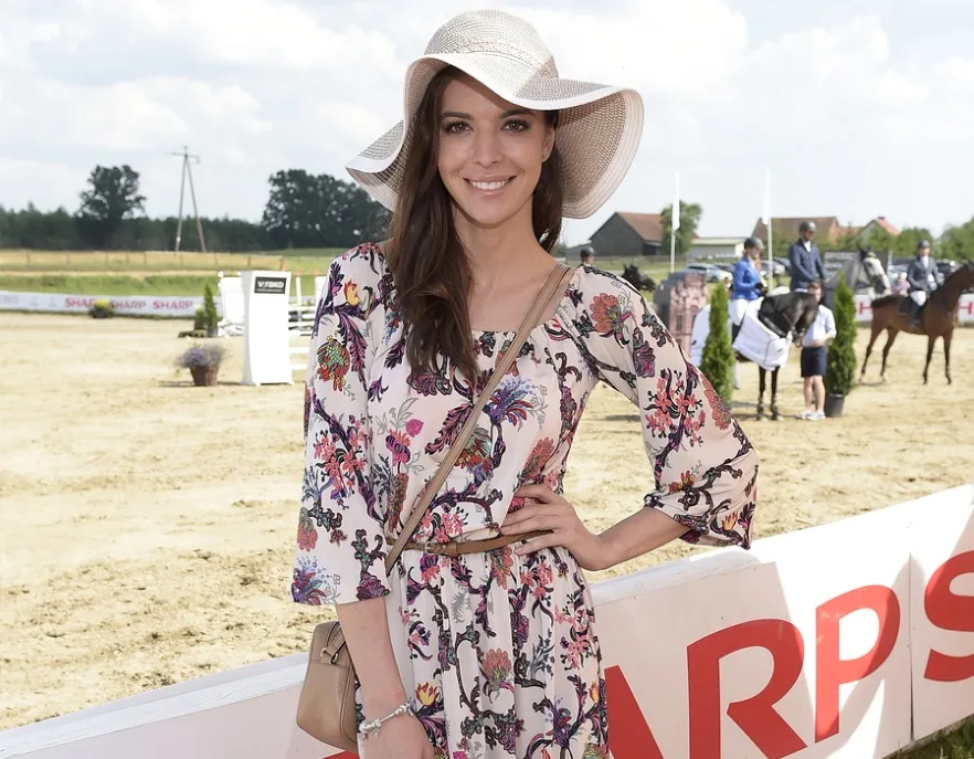 Ania Wendzikowska ma poważne powody, by myśleć, że z jej córki wyrośnie niezły gagatek...