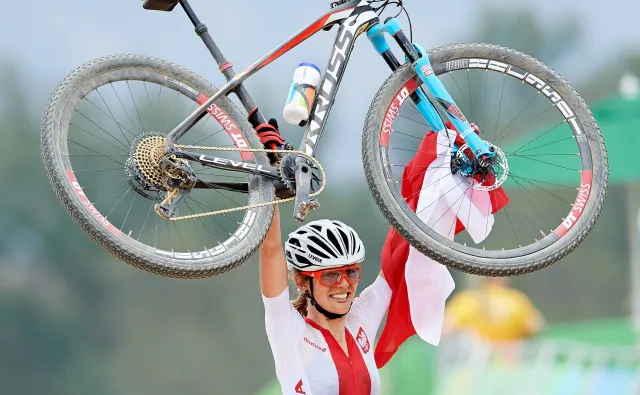 Kolejny medal dla Polski! Maja Włoszczowska zdobyła srebro w kolarstwie górskim