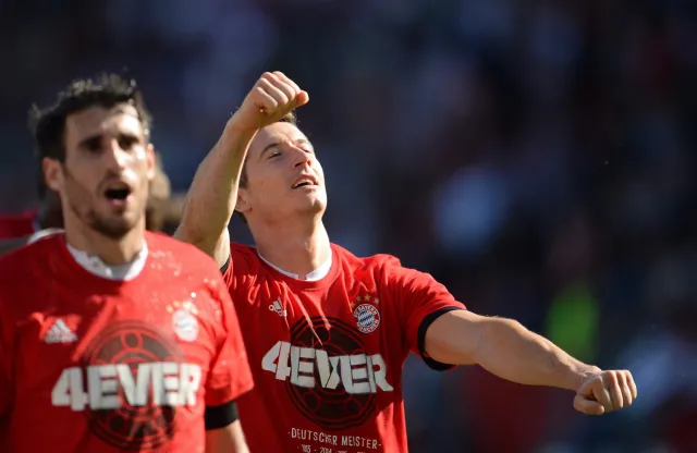 Liga niemiecka: Bayern mistrzem, dwa gole Lewandowskiego. WIDEO