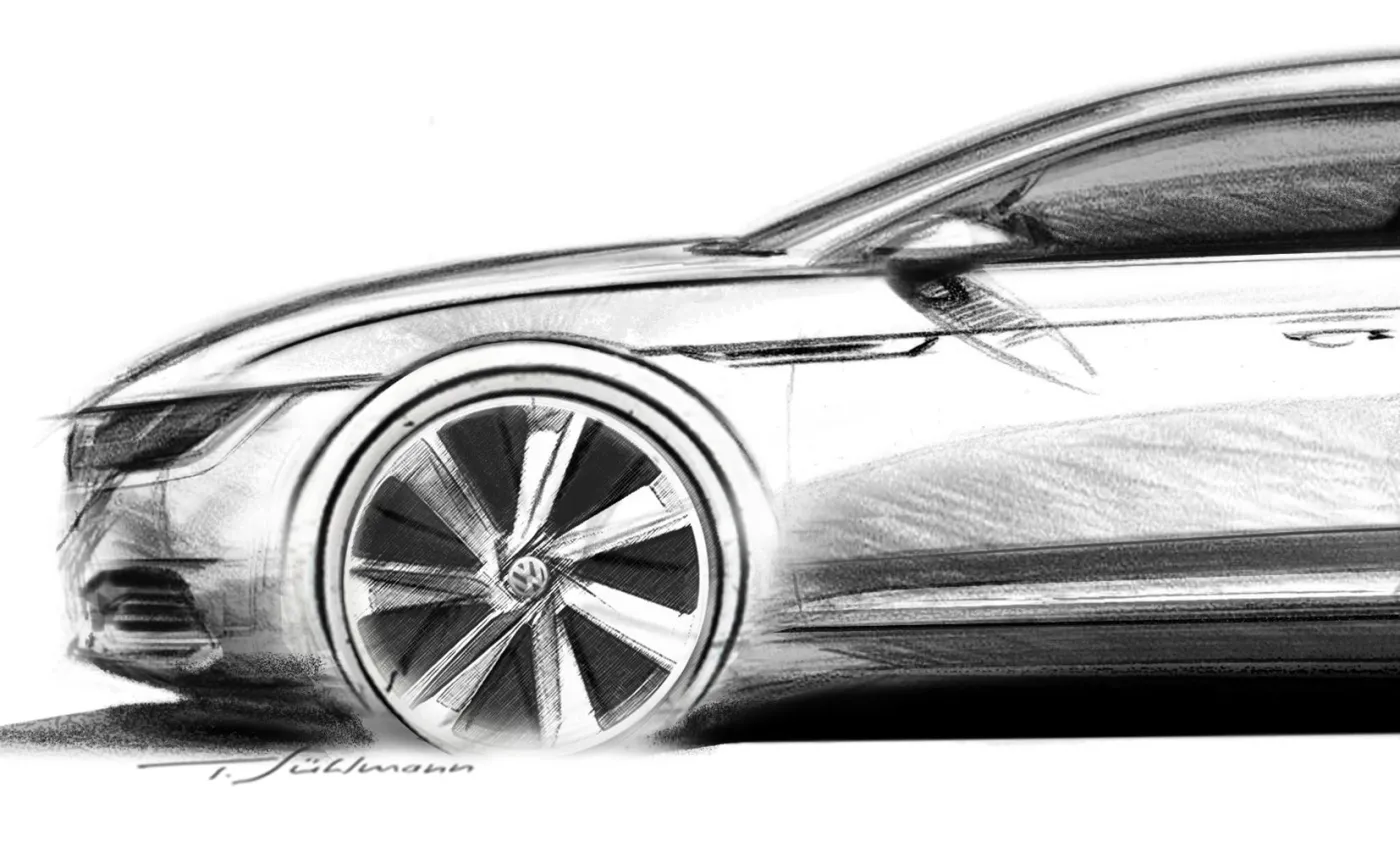 Volkswagen arteon, czyli tak będzie wyglądać nowa limuzyna lepsza od passata