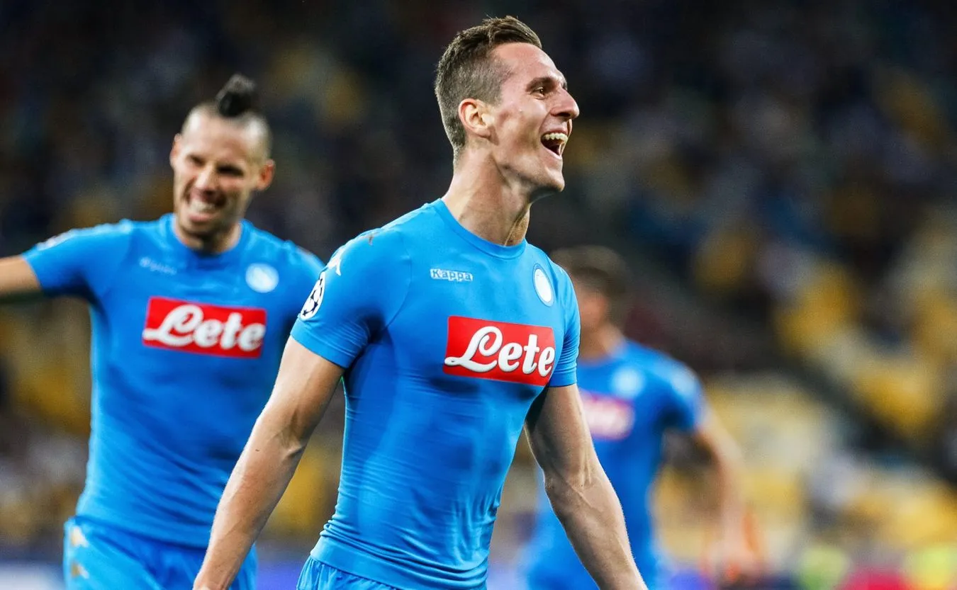 "Ma wyjątkowego nosa do bramek". Włoskie media zachwycone Arkadiuszem Milikiem