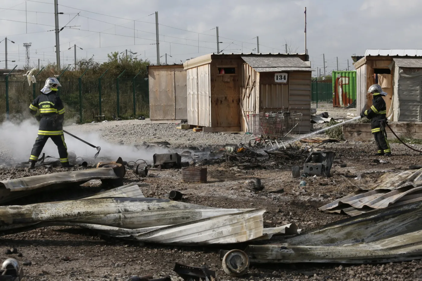 We Francji ewakuowano obóz Grande-Synthe 