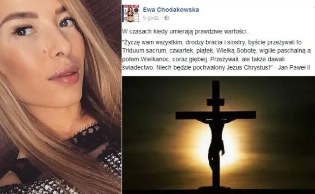 Chodakowska krytykowana za zdjęcie krzyża. "Wrzucasz katolicki bełkot. Wiara to prywatna sprawa"