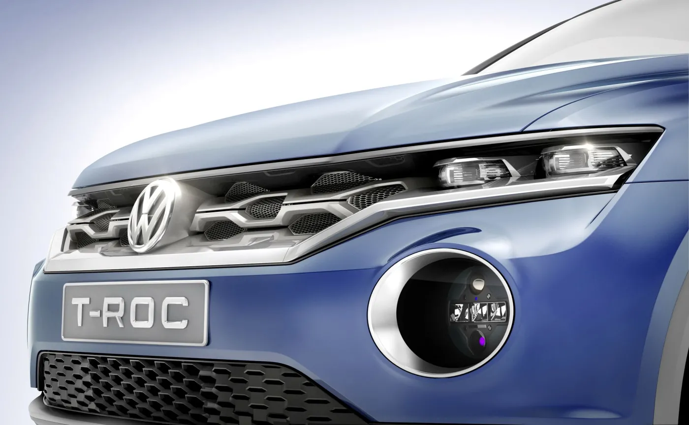 Nowy volkswagen T-Roc już jeździ. To nowy SUV lepszy niż golf? [PIERWSZE wideo]