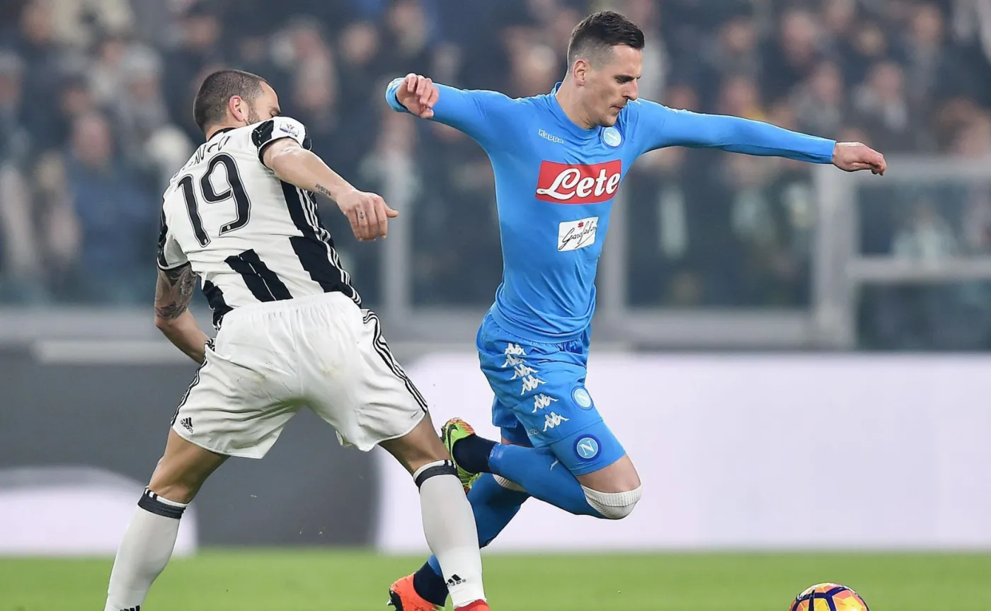 Milik i Zieliński nie pomogli. Juventus pokonał SSC Napoli i jest bliżej finału Pucharu Włoch