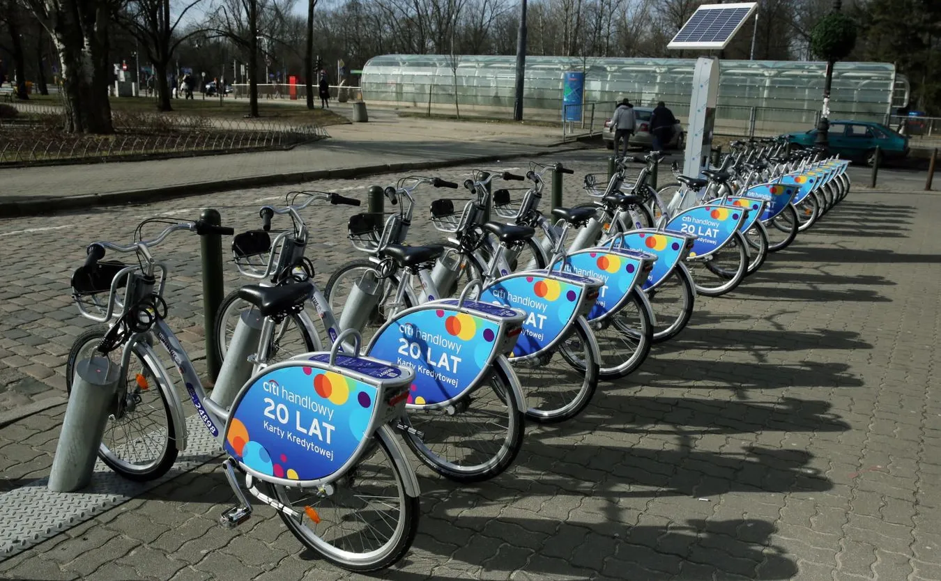 Warszawa: Ruszył kolejny sezon rowerów miejskich Veturilo