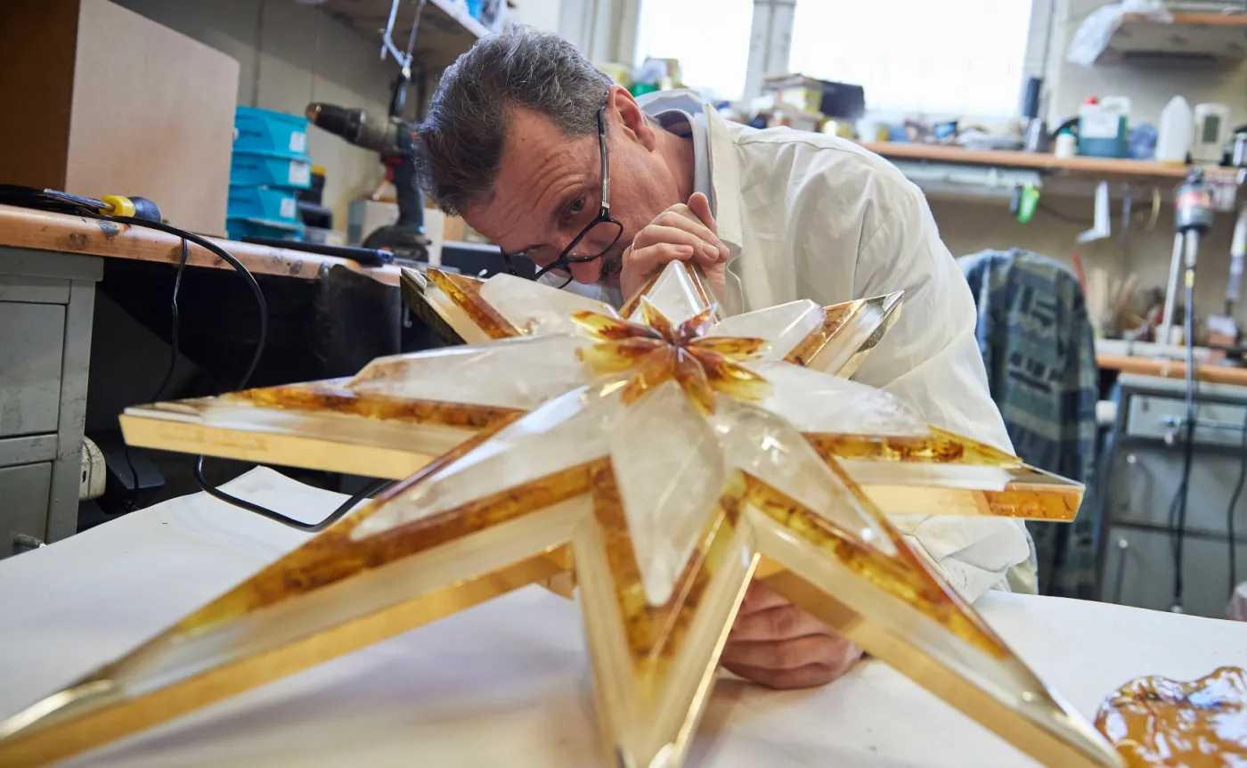 Gwiazda Pokoju wykonana w Polsce trafi do Groty Narodzenia w Betlejem