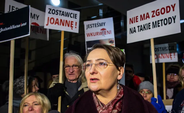 Żona prezydenta Poznania odpowie za słowa "jestem wk..wiona". Policja skierowała wniosek do sądu