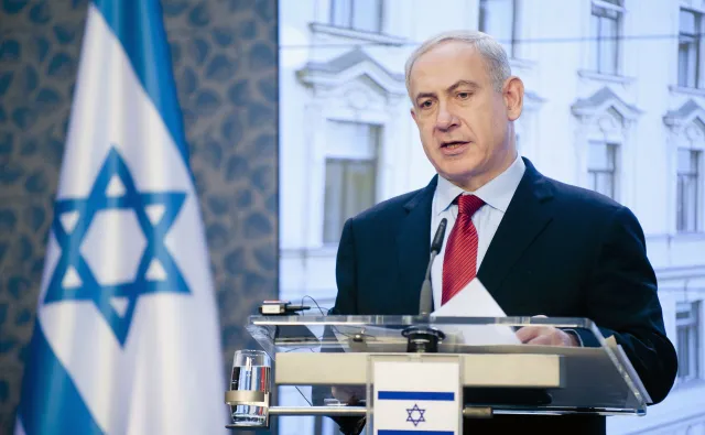 Binjamin Netanjahu ostro o Hamasie. Pada porównanie do nazistowskich Niemiec