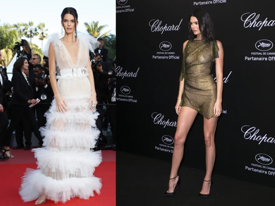 Noce i dnie z nagimi piersiami: Kendall Jenner podbija Cannes brakiem stanika. FOTO