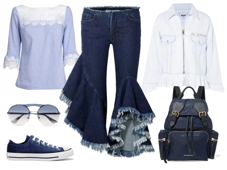 Wiosna w denimie. STYLIZACJE