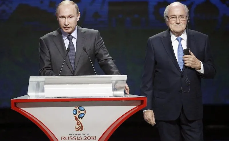 Putin i Blatter