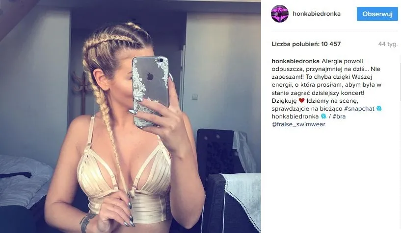 Honorata Skarbek o nagości w teledyskach: "Nie miałam problemu z nagrywaniem tych scen"