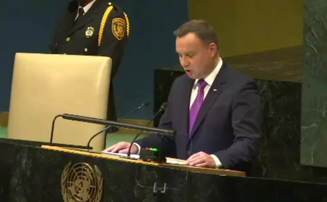 Prezydent w ONZ: Bez suwerennej Polski Europa nie będzie sprawiedliwa i bezpieczna