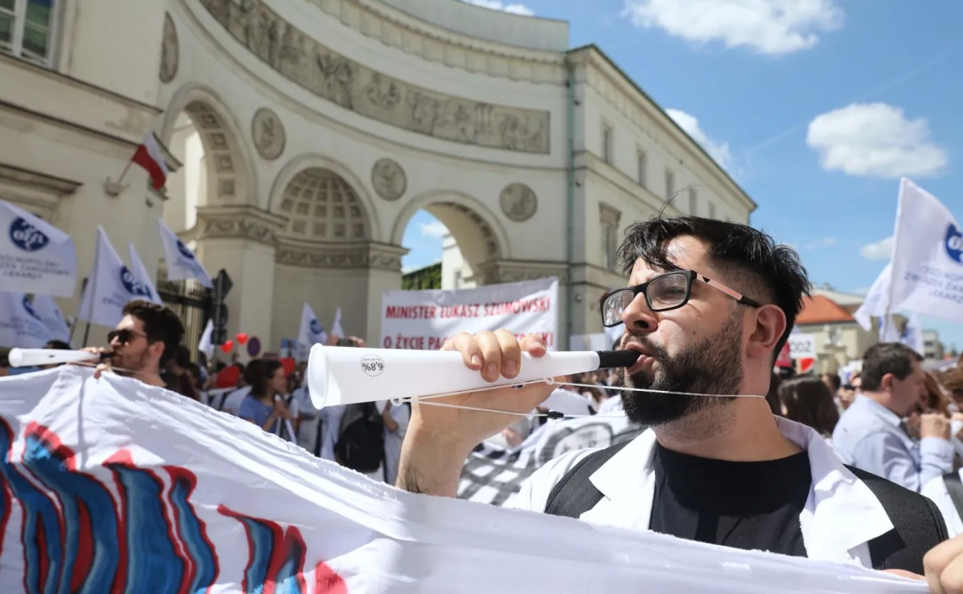 protest lekarzy