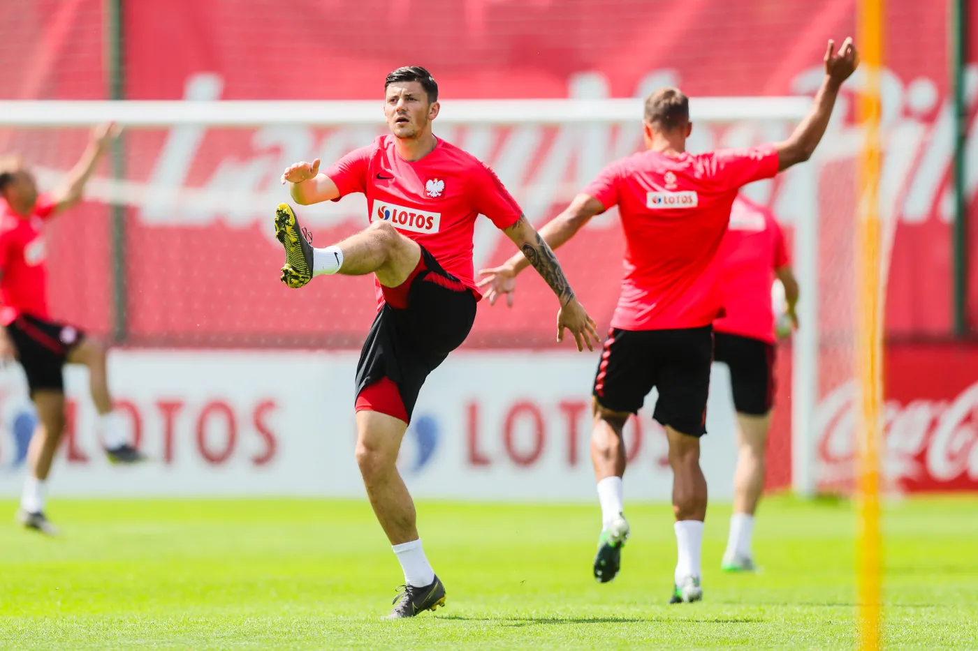 Kownacki kontuzjowany na poniedziałkowym treningu. Brzęczek ma kolejny problem