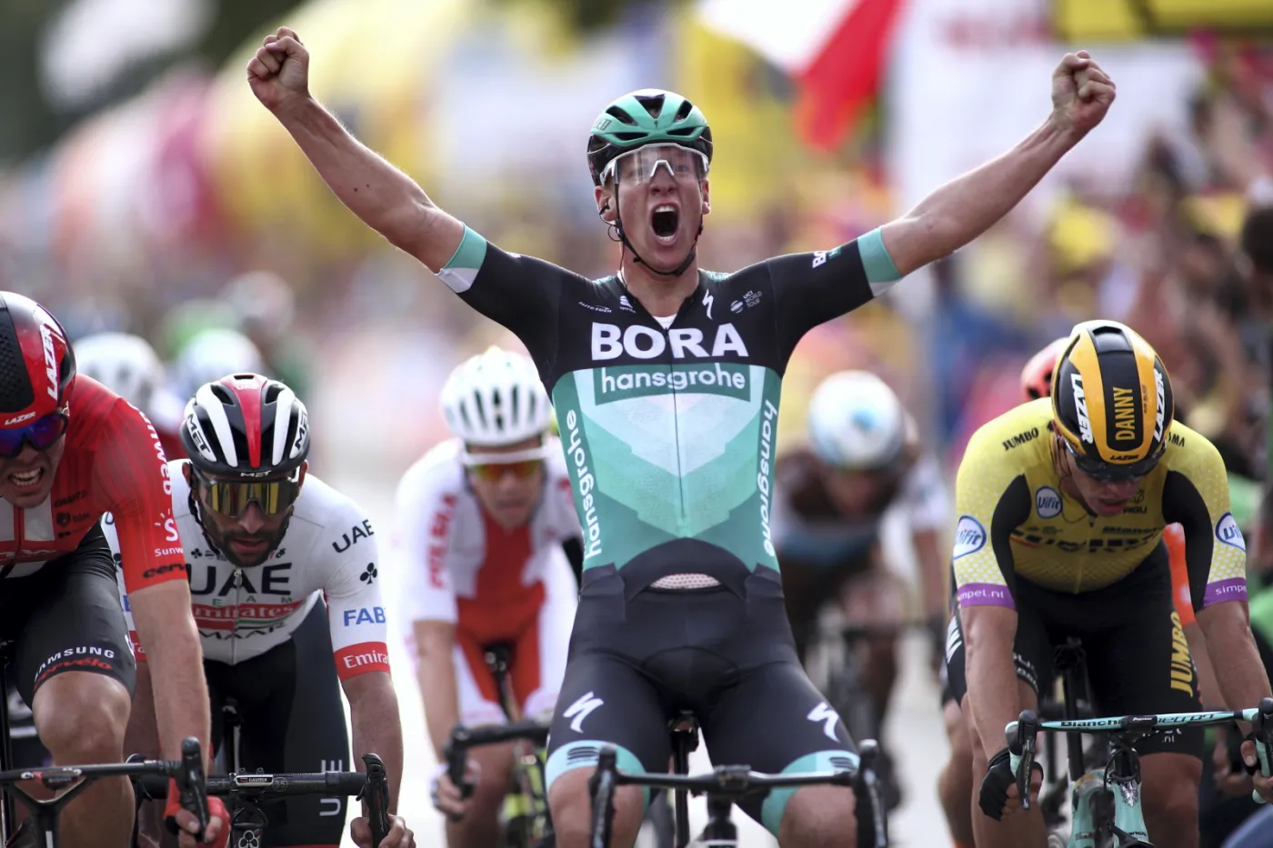 Tour de Pologne: Ackermann wygrał pierwszy etap. Franczak najlepszy z Polaków