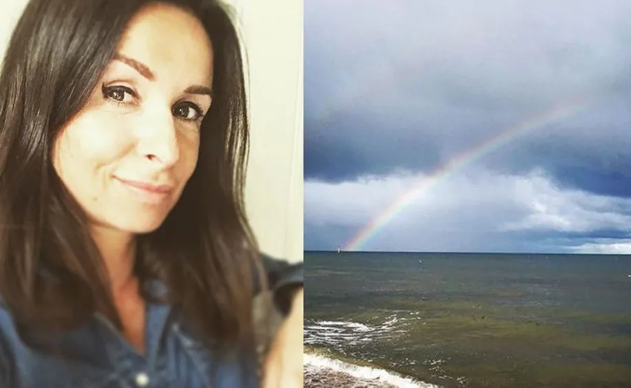 Marta Kaczyńska pokazała zdjęcie tęczy: Piękno natury, a nie szkodliwa ideologia