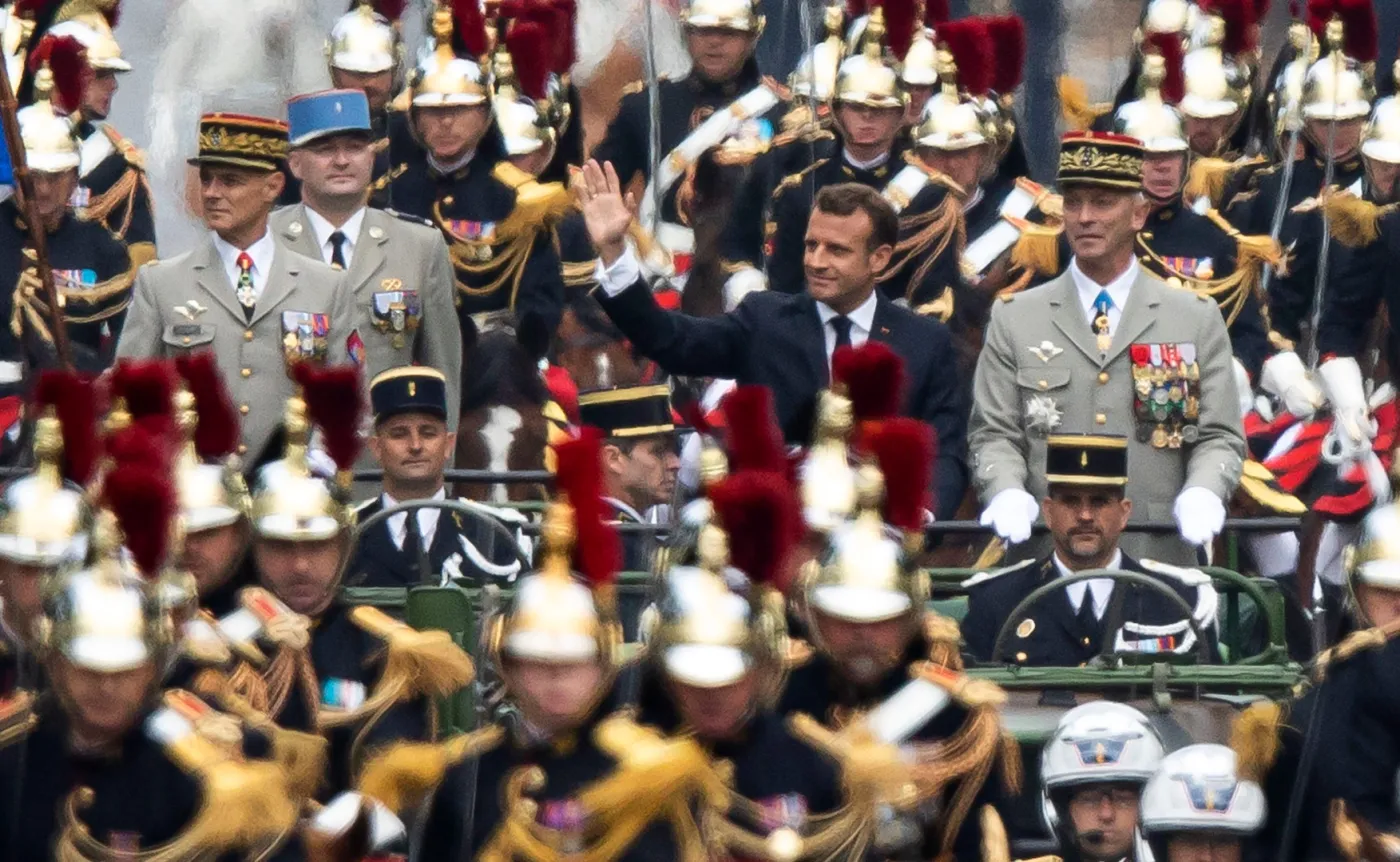 Francja świętuje Dzień Bastylii. Wielka defilada w Paryżu [GALERIA]