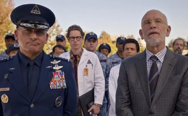 John Malkovich w nowym serialu komediowym Netflixa "Siły kosmiczne" [ZWIASTUN]