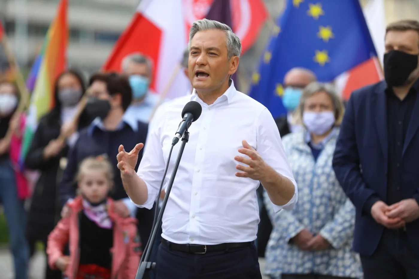 Biedroń: Chęć zmiany prezydenta jest silniejsza niż strach przed epidemią