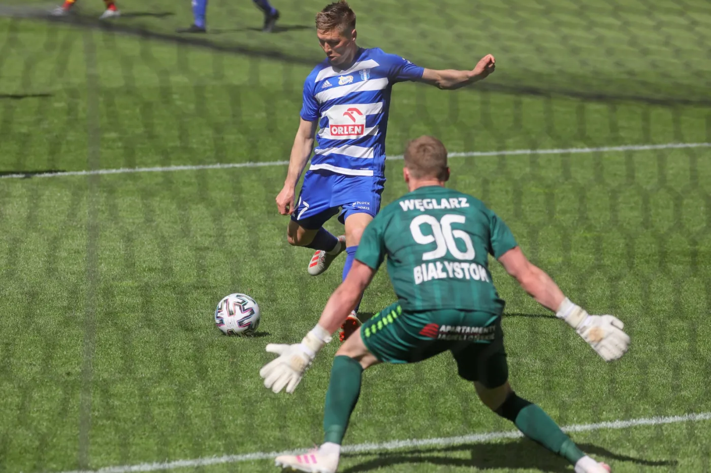 Wisła Płock straciła punkty w doliczonym czasie gry. Pierwszy gol Puljica