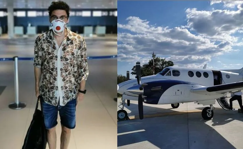 Wojewódzki poleciał na wakacje do Chorwacji prywatnym samolotem, a fani pytają: Co z wyborami?