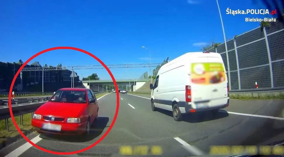 Tak kończy się jazda pod prąd ekspresówką. Wideo mrozi krew w żyłach