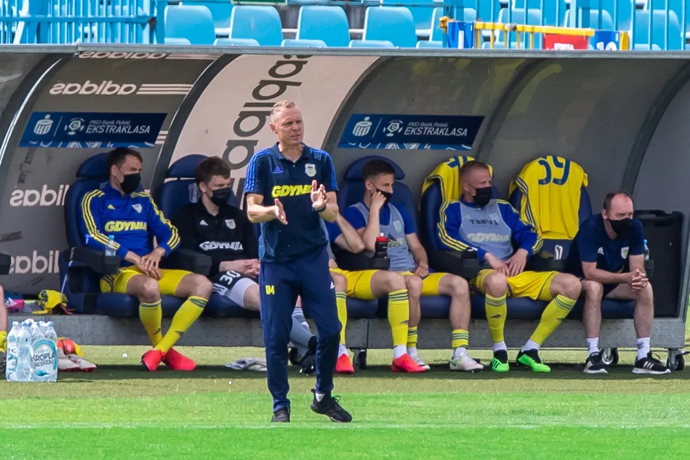 Ireneusz Mamrot: Kilku piłkarzy w barwach Arki Gdynia już nie zagra