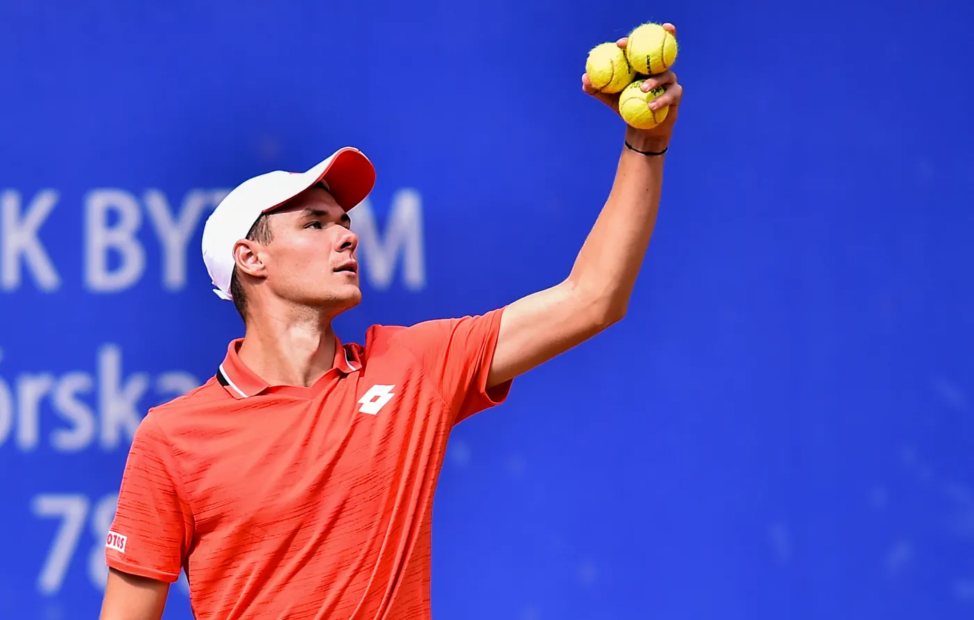 Kamil Majchrzak odpadł w pierwszej rundzie turnieju ATP na Sardynii