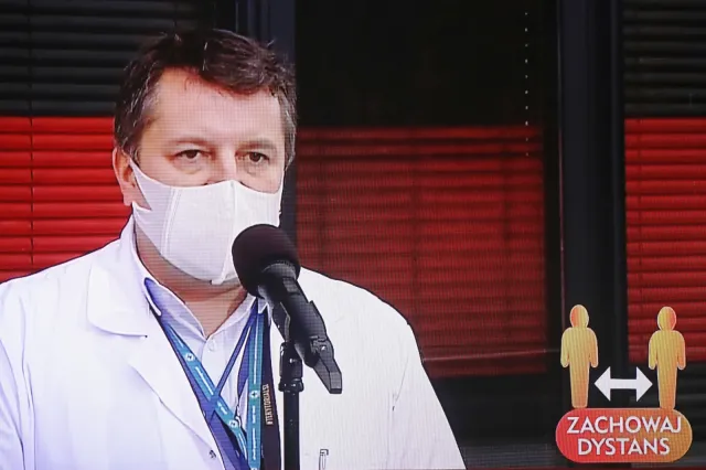 Dr Zaczyński: Szpital na PGE Narodowym to "wentyl bezpieczeństwa"