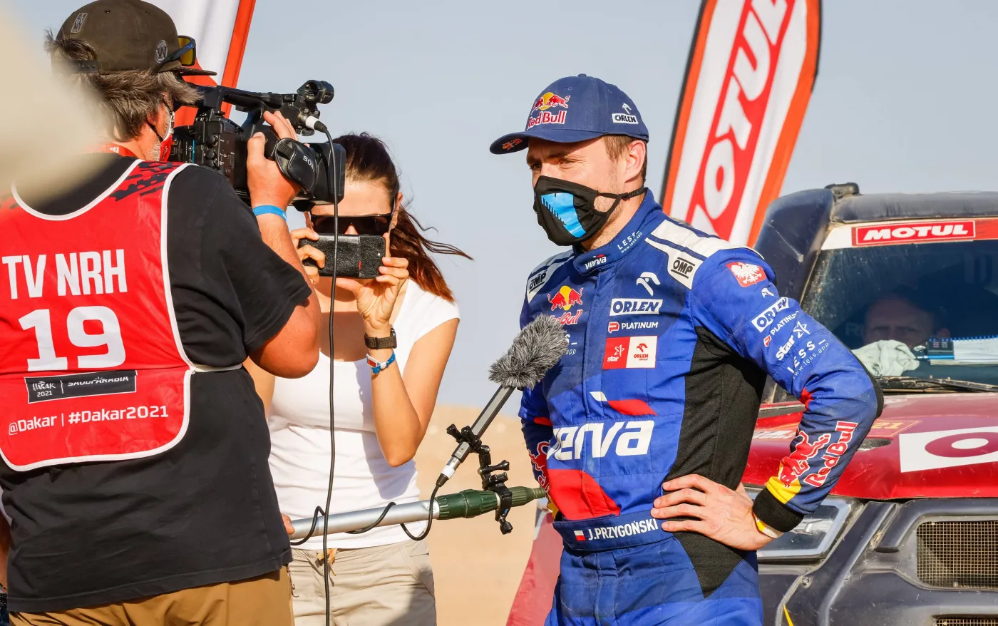 Przygoński czwarty w Rajdzie Dakar. "Jestem dumny"