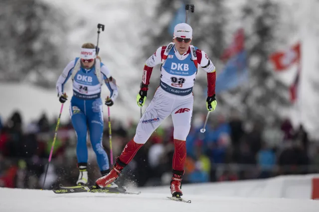 ME w biathlonie: Gwizdoń nie poszła w ślady Hojnisz-Staręgi