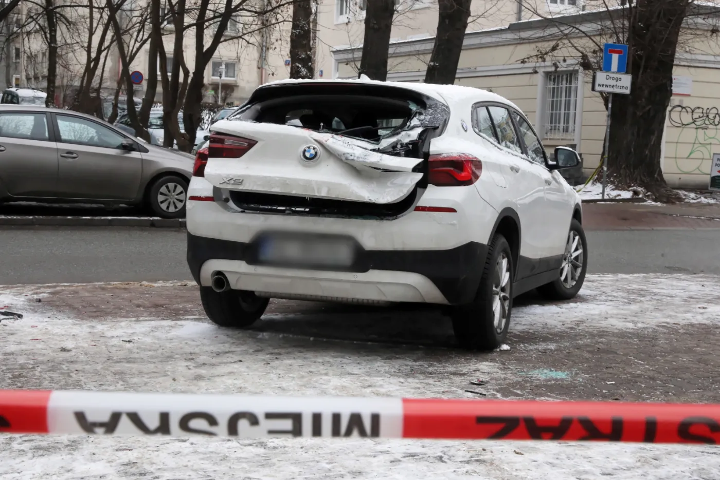 Uszkodzony samochód