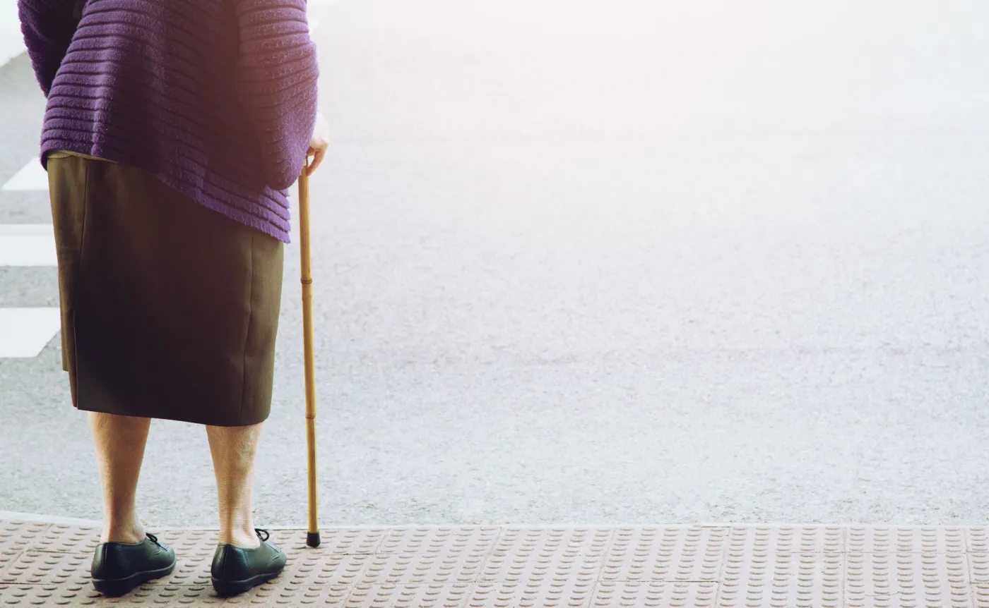 86-letnia kobieta przeszła 5 kilometrów, by się zaszczepić