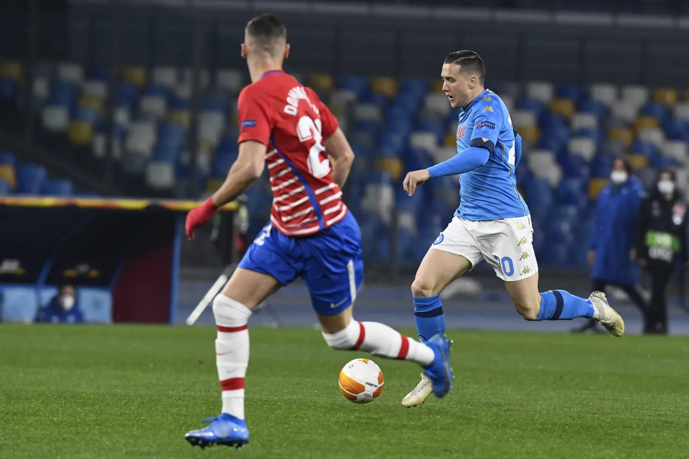 Liga Europy: Awans Kędziory. Cudowny gol Zielińskiego nie pomógł Napoli